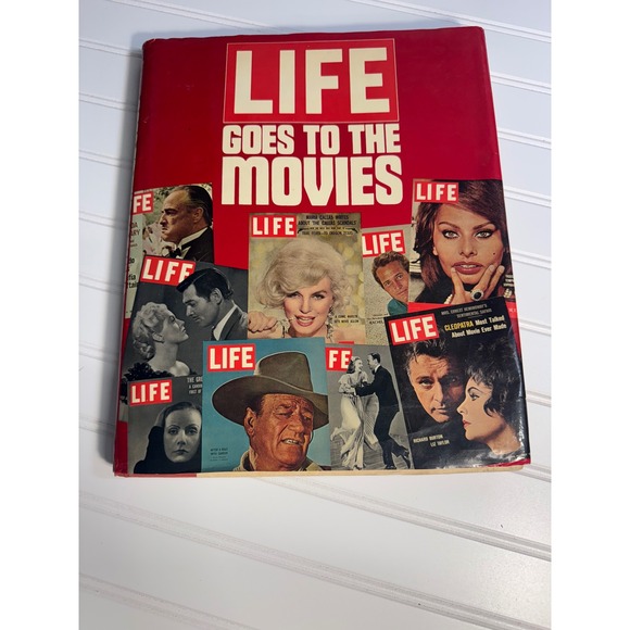 life magazine Other - Life Goes to the Movies Hardcover Book –‎ Movie History Photography – 1975